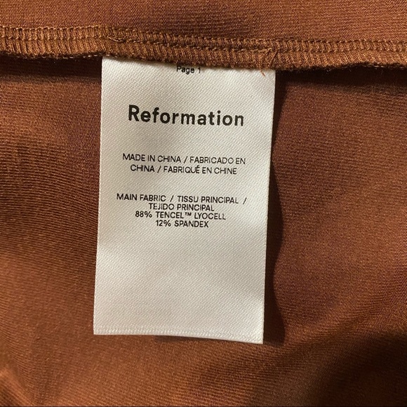 NEW Reformation Hex Dress NWT - Picture 7 of 13